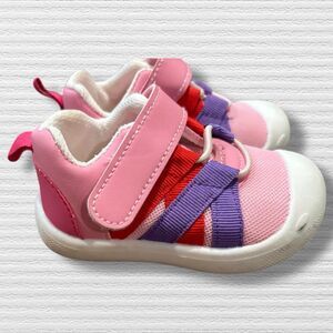 Matt Keely Toddler Shoes Size 4 US Pink Red Purple Mesh Sneakers